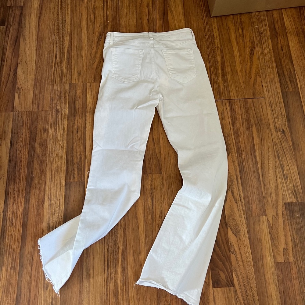 Just black white jeans size 28